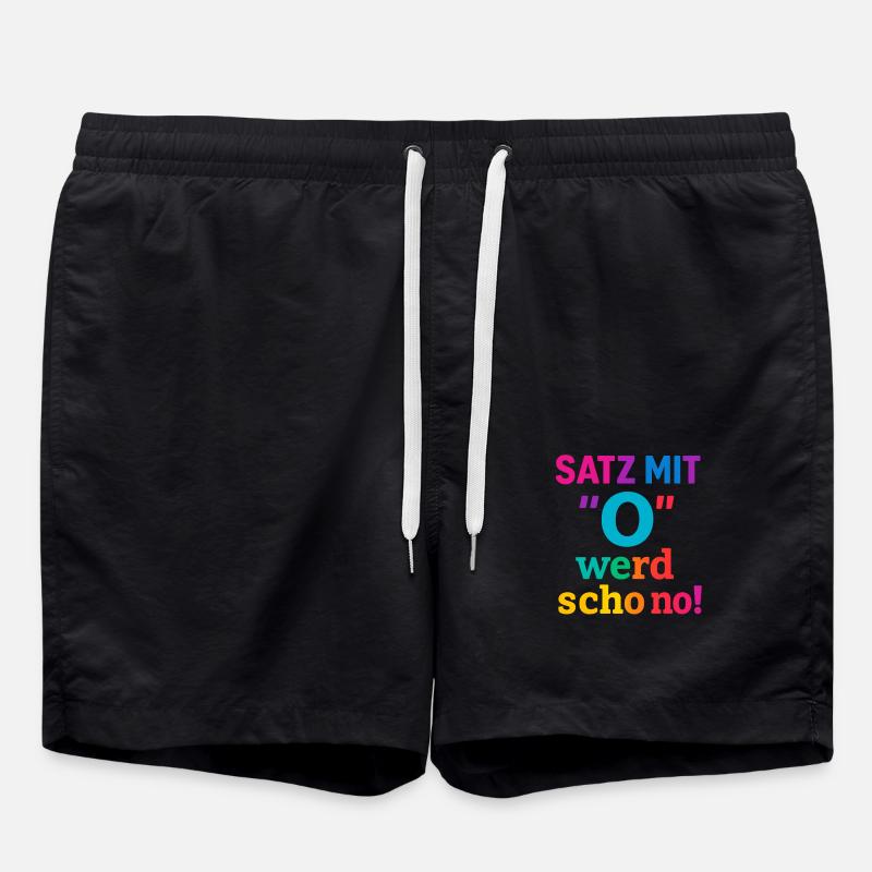 Satz mit O 2 - Badeshorts - Schwarz