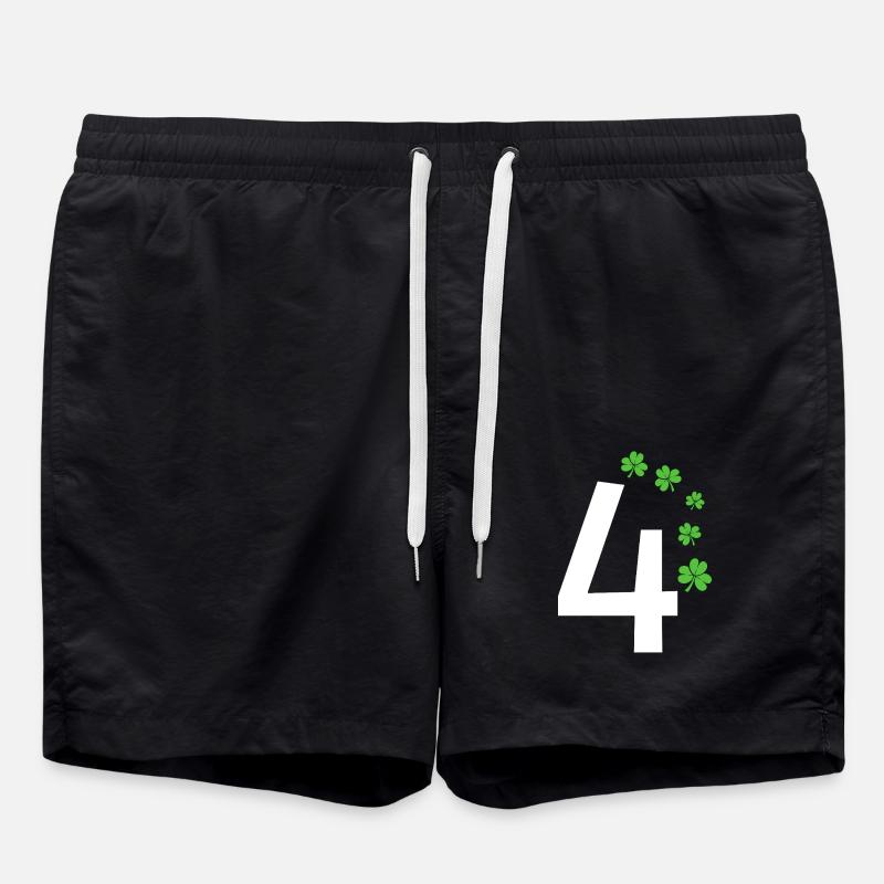 4 - Short de bain - noir