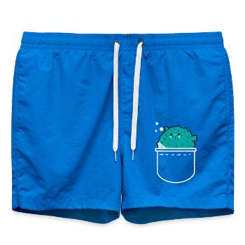 Kugelfisch - Badeshorts - Cobalt blue - Vorne