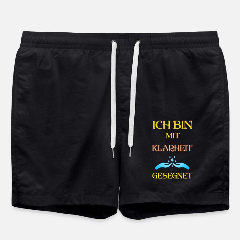 Je suis béni de lucidité - Short de bain - noir