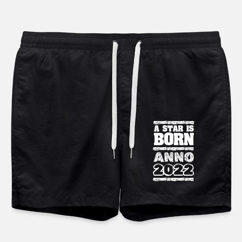 Année 2022 - Short de bain - noir