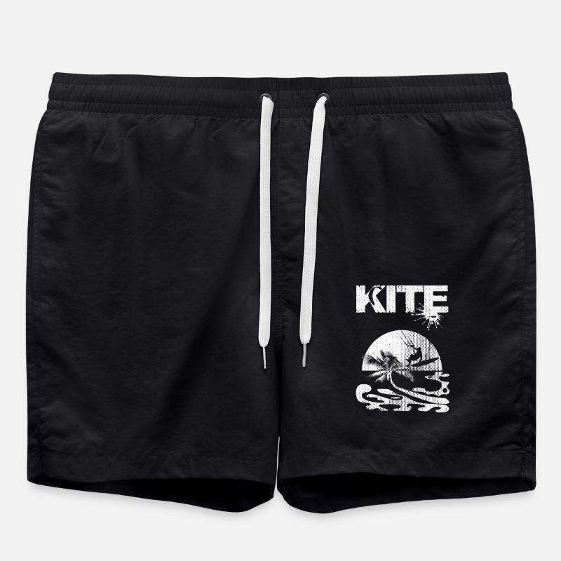 Kitesurfing - Swim Trunks - black