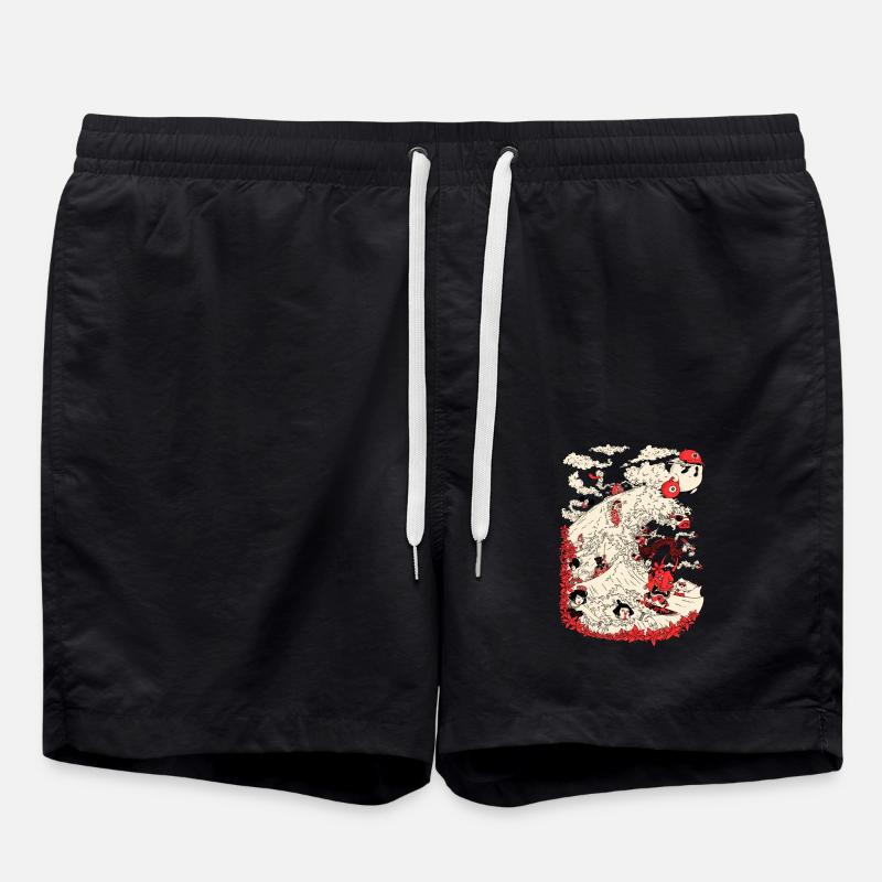 Kanagawa Surf - Short de bain - noir
