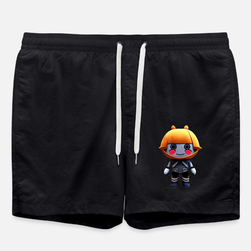 Sunnytron – Samurai - Swim Trunks - black