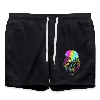 Gorilla - Badeshorts - Schwarz - Vorne - AI Model Male 185 light (185cm)