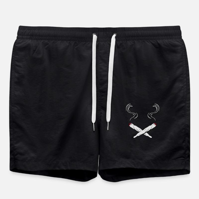 kiffen conception des joints - Short de bain - noir