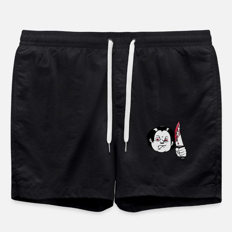 Horror knife - Swim Trunks - black