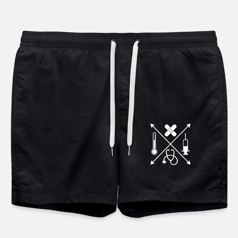 Medizin - Badeshorts - Schwarz