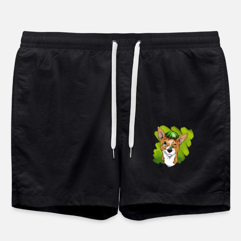 DogMelon - Badeshorts - Schwarz