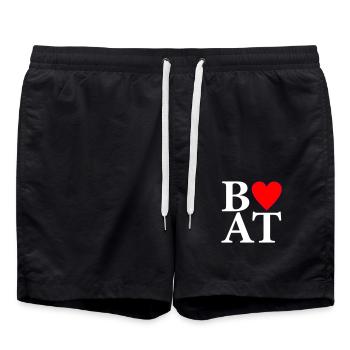 Boot - Badeshorts - Schwarz - Vorne - AI Model Male 185 light (185cm)