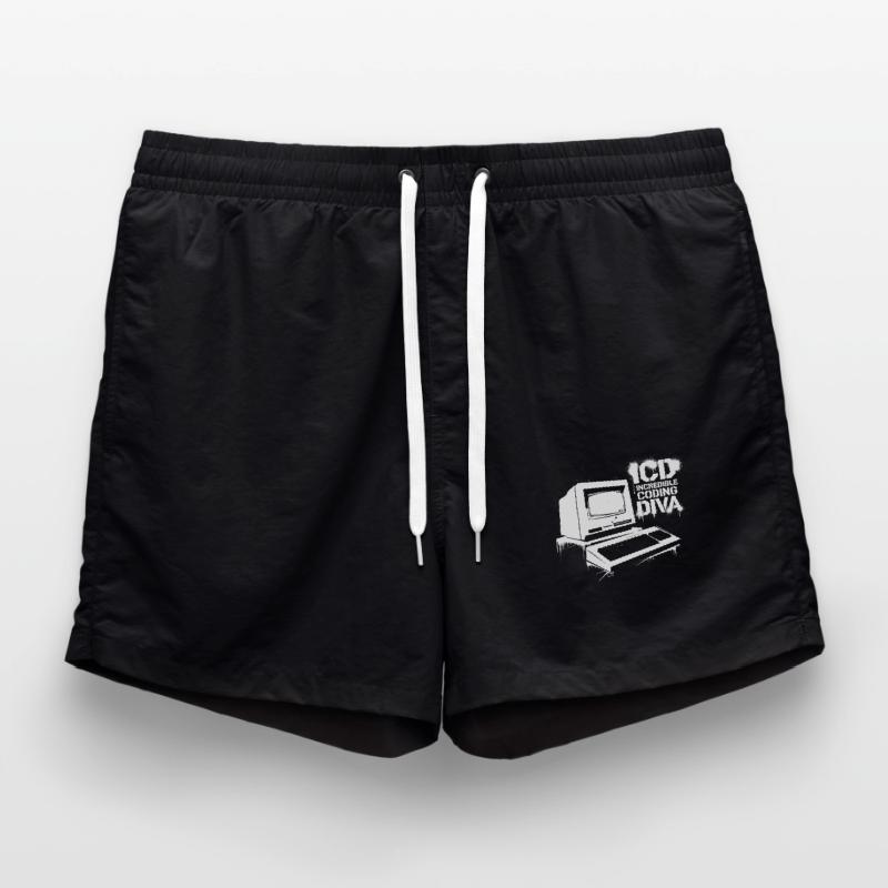 Expert in precise coding Swim Trunks