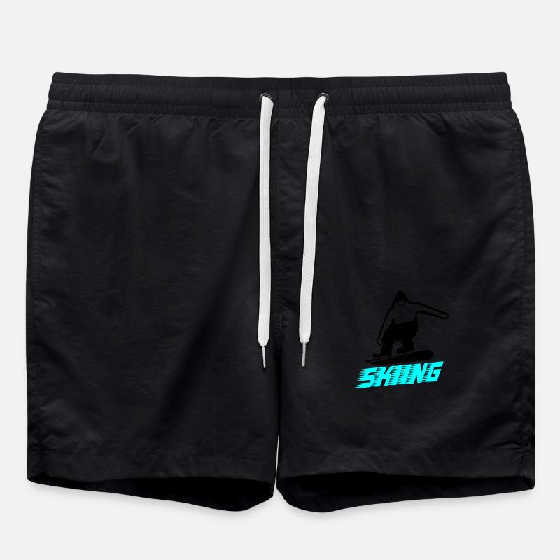 Skiing - Swim Trunks - black