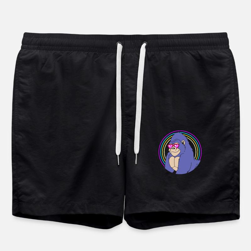 Gorilla - Swim Trunks - black