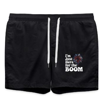 Pyrotechnie Feux d’artifice Pyrotechnie - Short de bain - noir - Devant - AI Model Male 185 light (185cm)