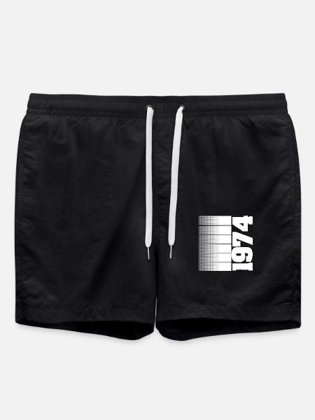 1974 - Swim Trunks - black