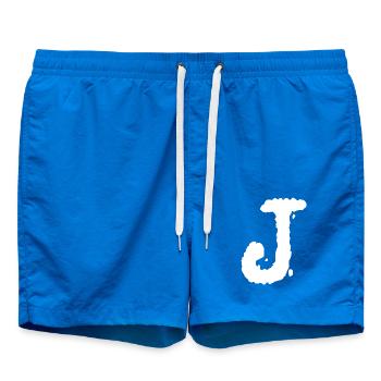J - Swim Trunks - cobalt blue - Front