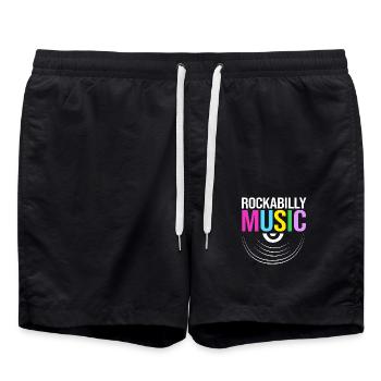 Chaussette Hop - Short de bain - noir - Devant - AI Model Male 185 light (185cm)