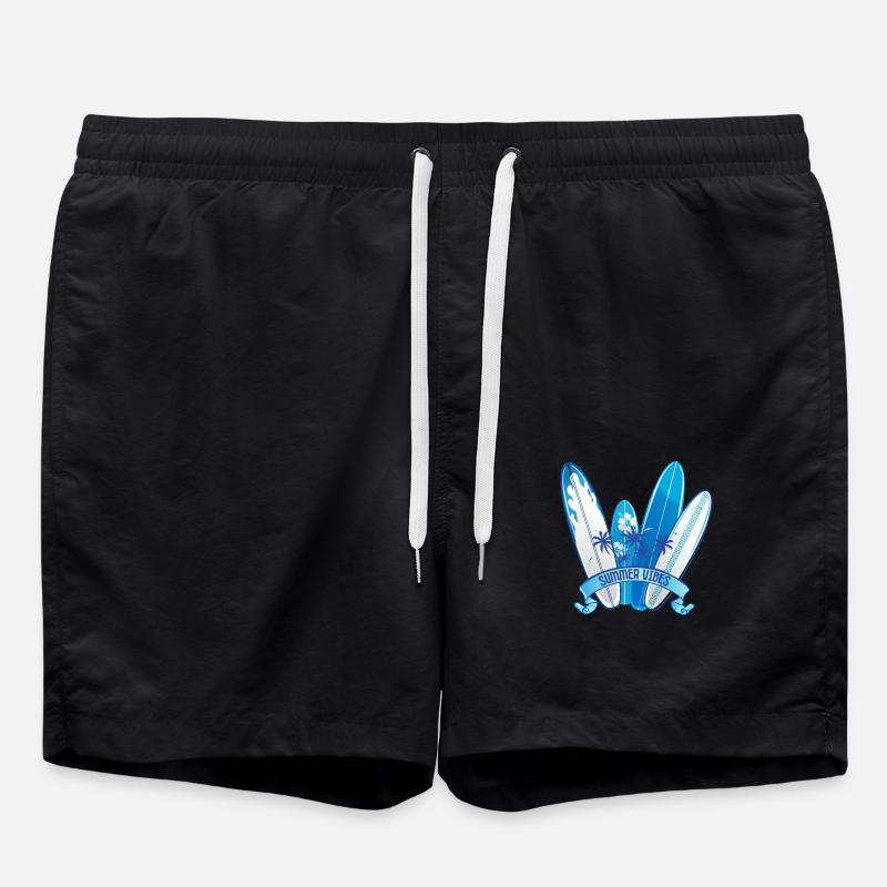 Summer vibes 3 - Swim Trunks - black