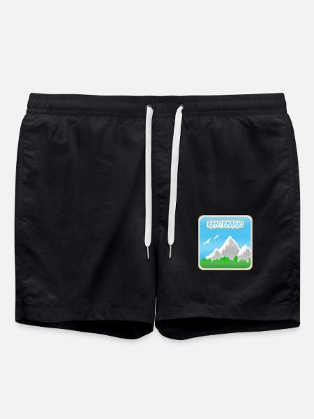 Rantemario - Swim Trunks - black