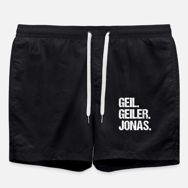 Jonas - Badeshorts - Schwarz