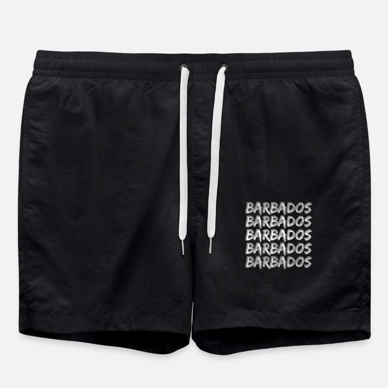 Reise Barbados - Badeshorts - Schwarz
