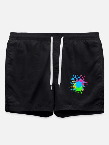Splash - Badeshorts - Schwarz