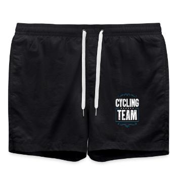 Cycling Crew - Swim Trunks - black - Front - AI Model Male 185 light (185cm)