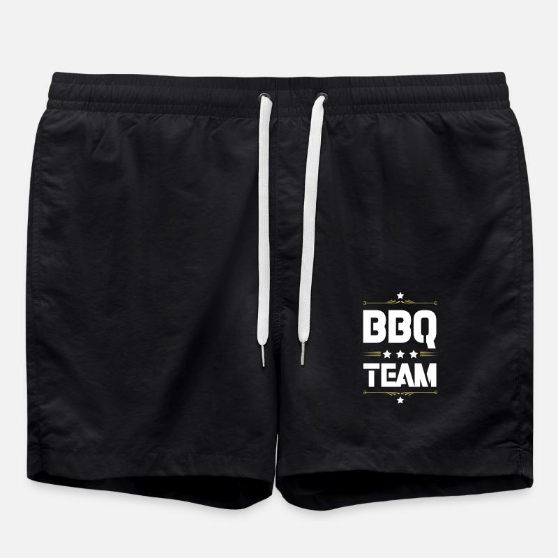 Bbq Team - Badeshorts - Schwarz