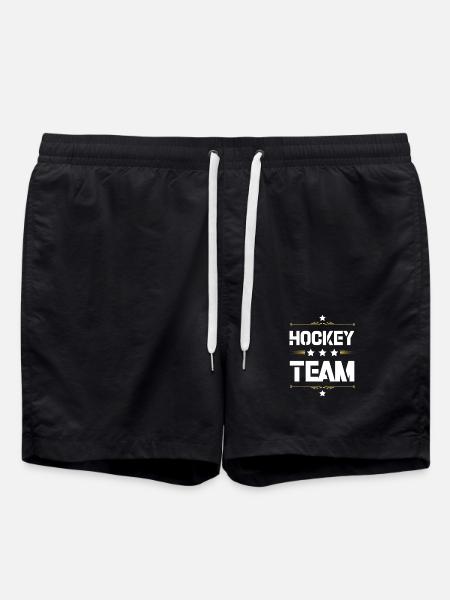 Hockey Team - Swim Trunks - black