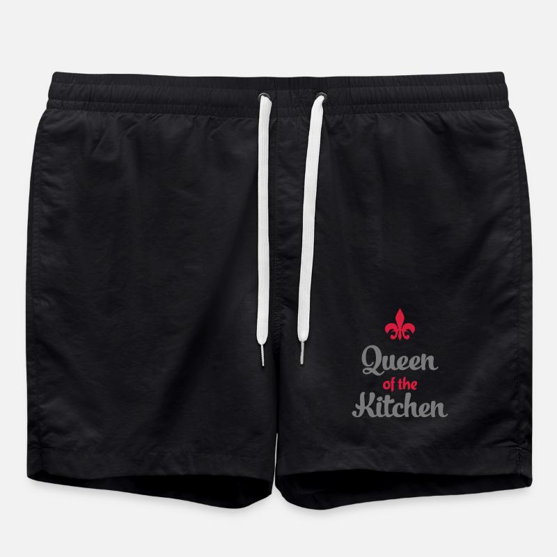Kochen - Badeshorts - Schwarz