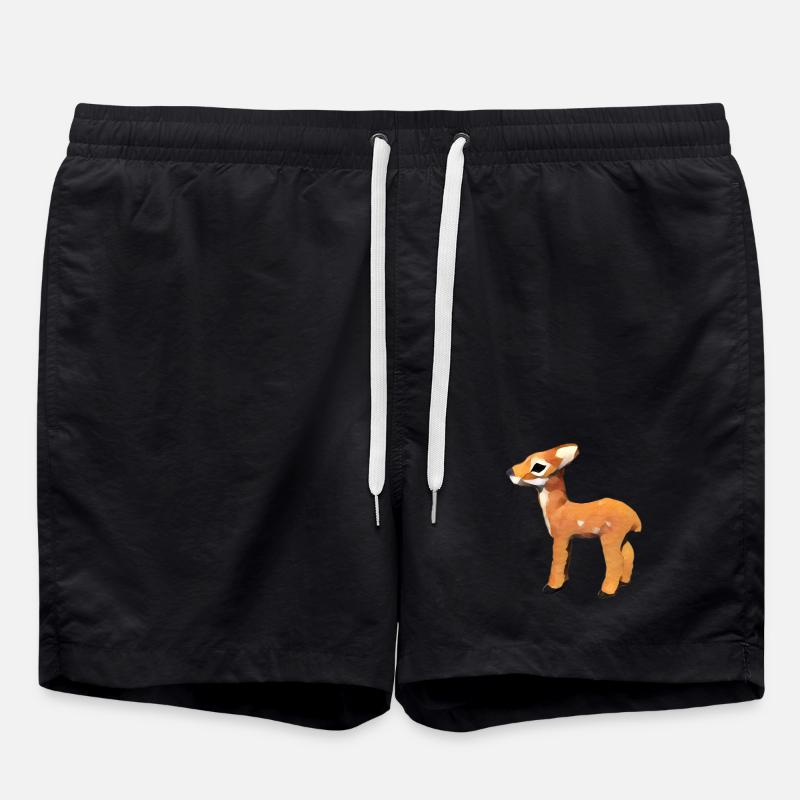 Conception fauve - Short de bain - noir