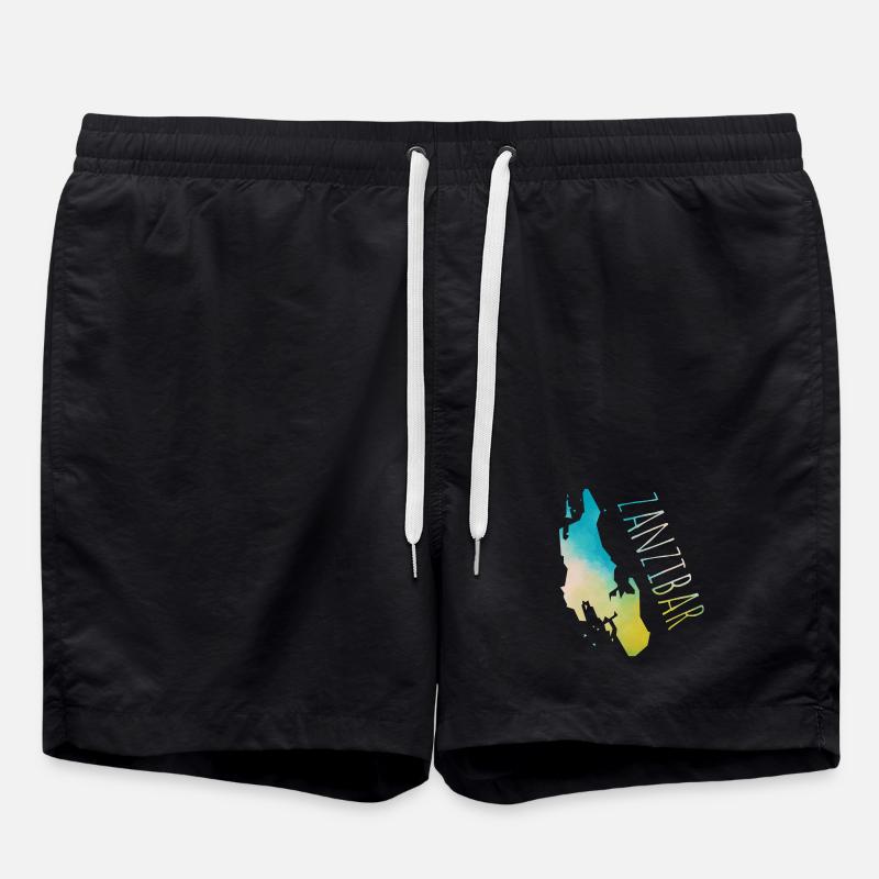 Zanzibar - Swim Trunks - black