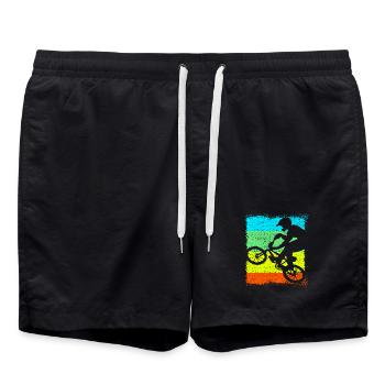 BMX / Bmx Bike Vélo - Short de bain - noir - Devant - AI Model Male 185 light (185cm)