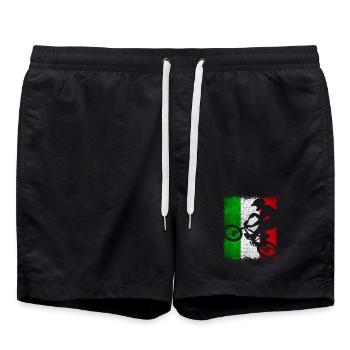 Bmx Italie - Short de bain - noir - Devant - AI Model Male 185 light (185cm)