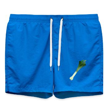 Un poire poire / poireau - Short de bain - cobalt blue - Devant