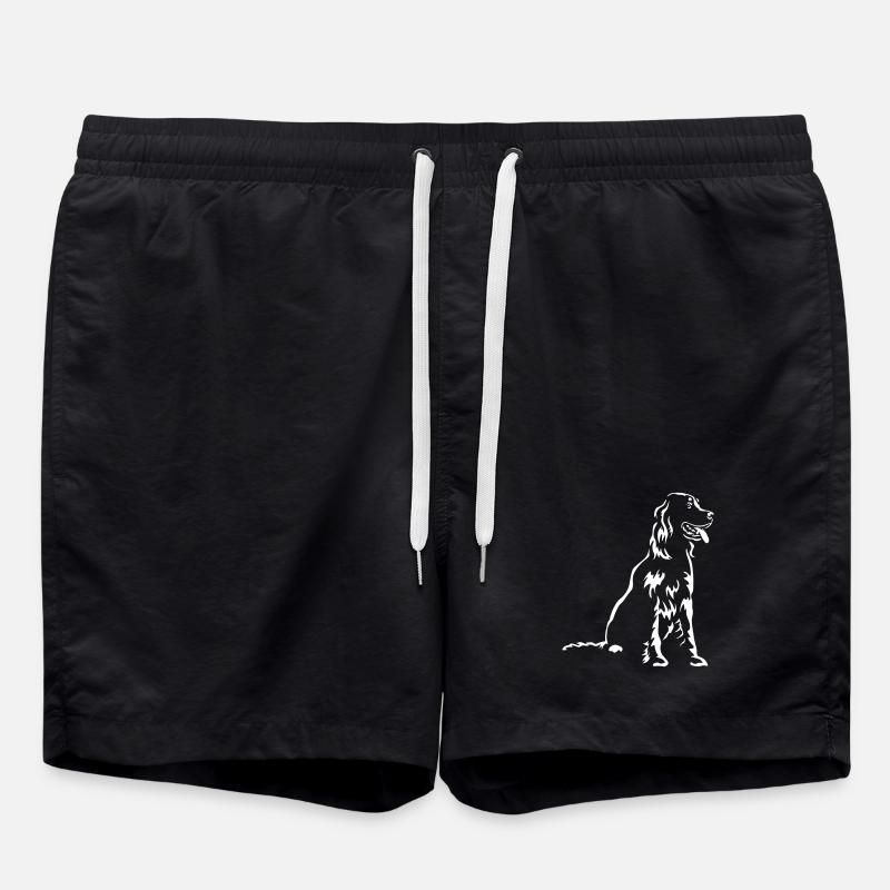 Gordon Setter "Black Edition" - Badeshorts - Schwarz