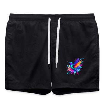 Colibri - Short de bain - noir - Devant - AI Model Male 185 light (185cm)