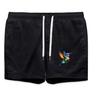 Colibri - Short de bain - noir - Devant - AI Model Male 185 light (185cm)
