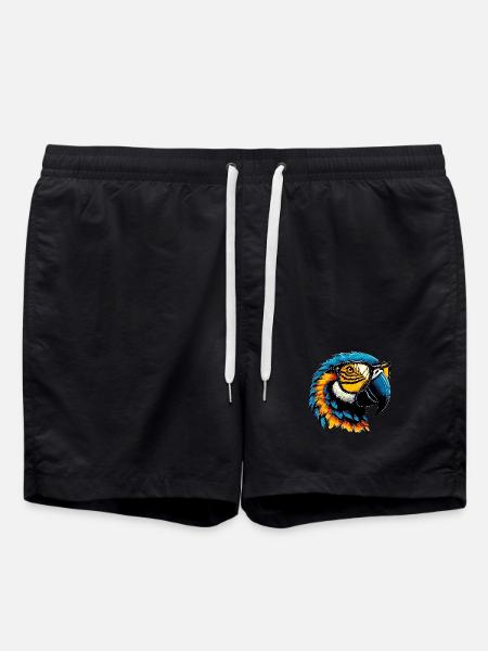 Parrot - Swim Trunks - black
