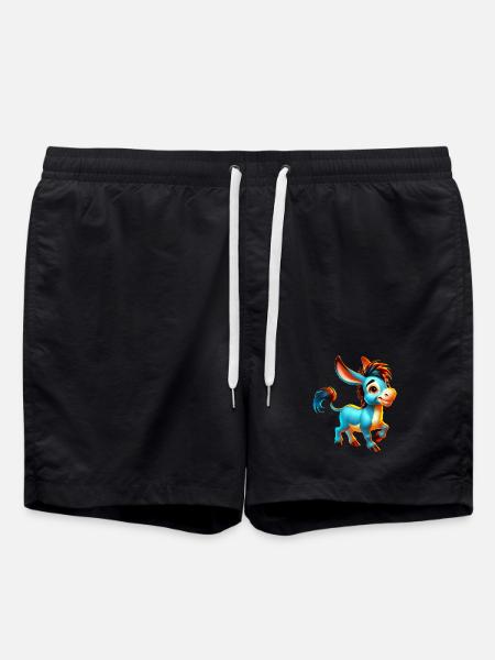 Donkey Mule - Swim Trunks - black