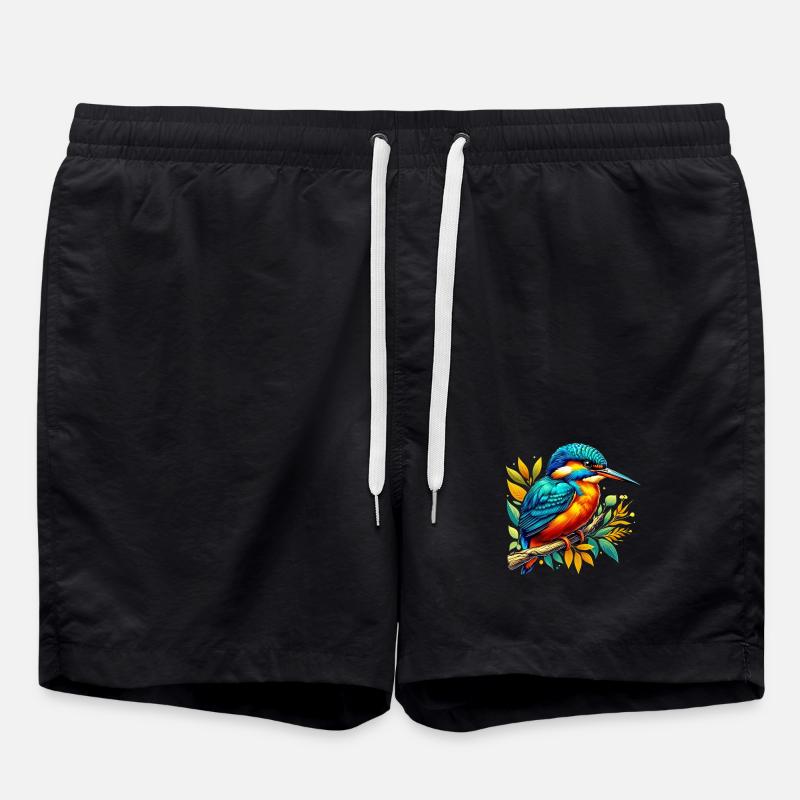 Kingfisher - Swim Trunks - black