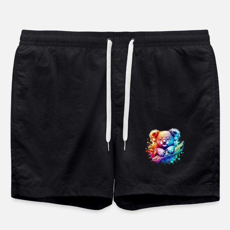 Koala - Swim Trunks - black