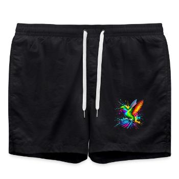 Colibri - Short de bain - noir - Devant - AI Model Male 185 light (185cm)