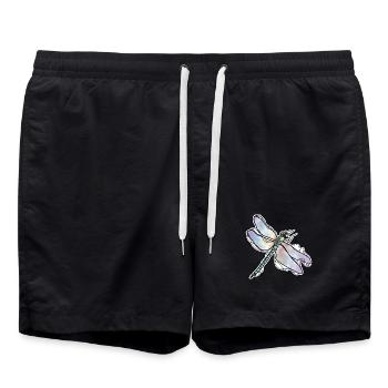 Libelle - Badeshorts - Schwarz - Vorne - AI Model Male 185 light (185cm)