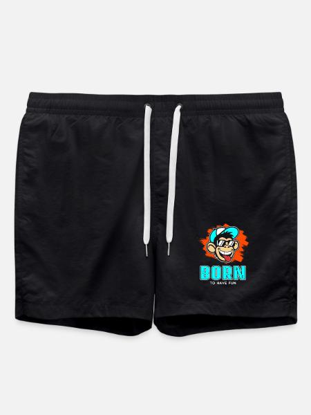 source - Short de bain - noir