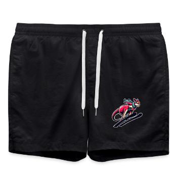 Ski kangourou Plaisir des sports d’hiver - Short de bain - noir - Devant - AI Model Male 185 light (185cm)