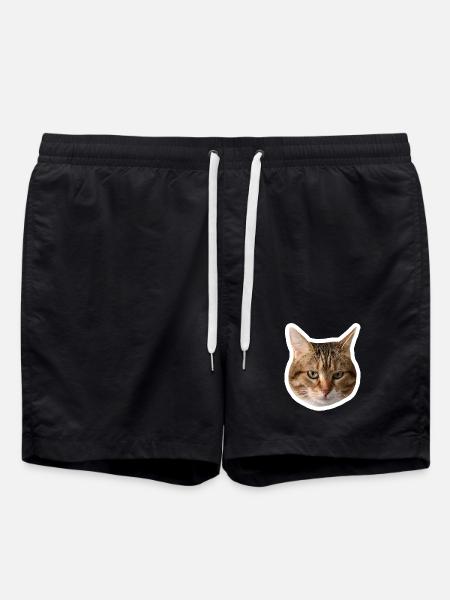 Missty sticker triste - Short de bain - noir