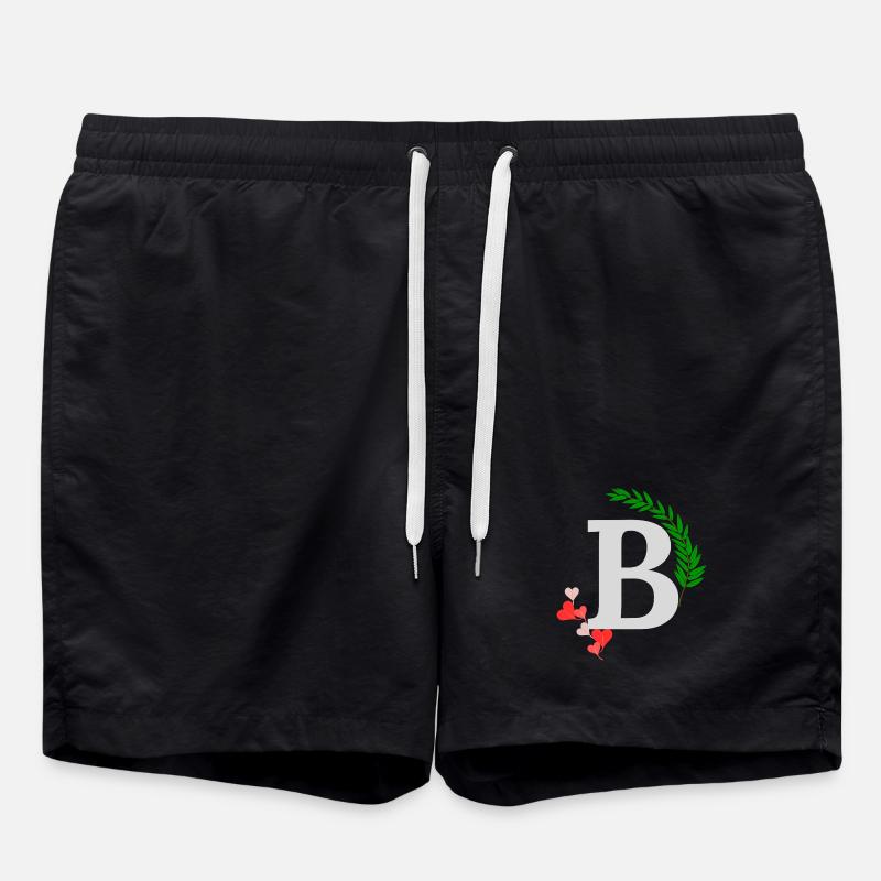 b - Swim Trunks - black