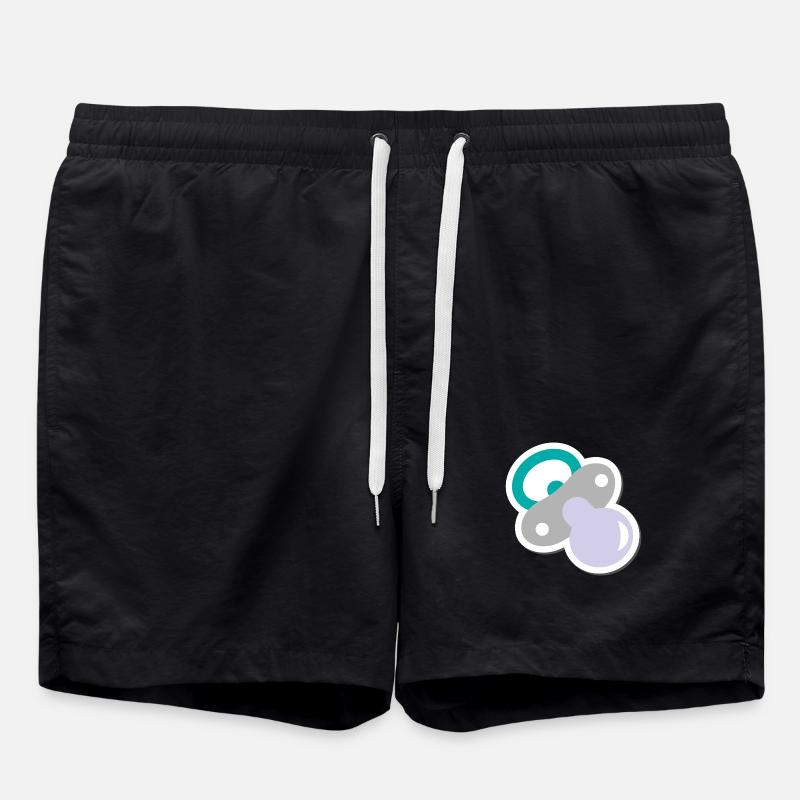 Pacifier - Swim Trunks - black