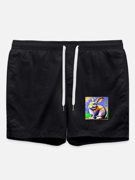 rabbit - Swim Trunks - black